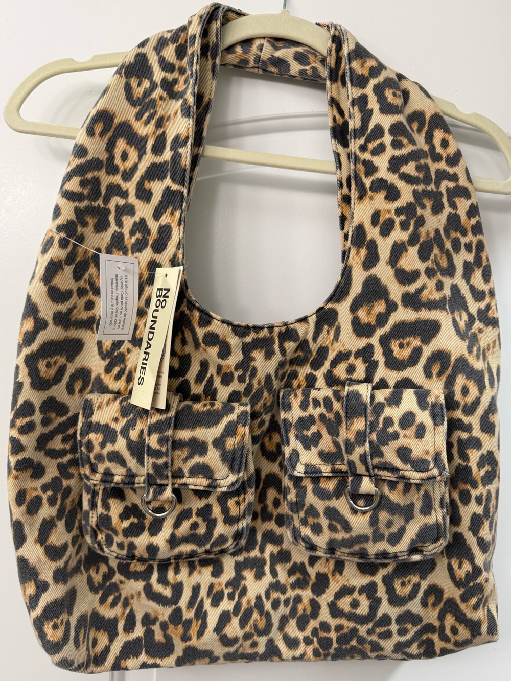 NWT No Boundaries Animal Print Hobo Bag - Picture 8 of 9